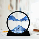 3D Sand Art Lamp – Flowing Hourglass Night Light & Dynamic Desk Décor