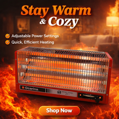 2 or 3 Faces 1200W-2000W Electric Quartz Tube Heater for Bedroom High Quality Heating Elements 220V-240V